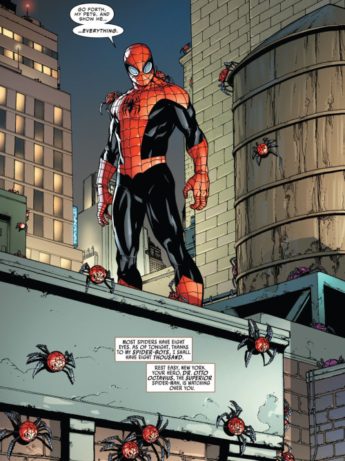 superheroes-or-whatever: Superior Spider-Man (2013-) #4 art by Giuseppe Camuncoli  