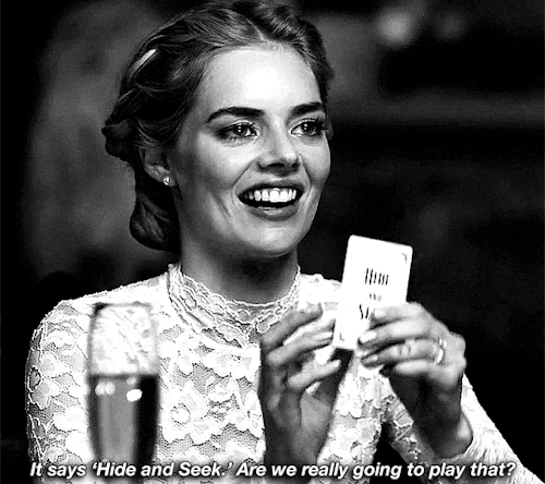 horrorwomensource:SAMARA WEAVING as GRACE LE DOMAS• Ready Or Not (2019)