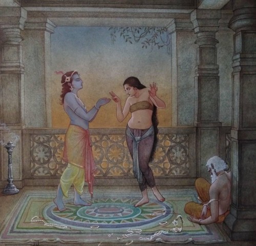 Kaikeyi said that according to the two boons granted by Dasharatha, Rama should go to the forest for