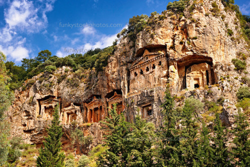 Lycian Rock Tombs, Dalyan