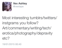 Hey Tumblr, Help Me Out? I’m In Need Of Inspiration And I Feel Like I Must Be Missing