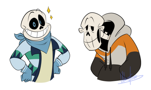 weretoons:I drew all the skeletons from Bonely Hearts Club. I’m actually really proud of how they tu