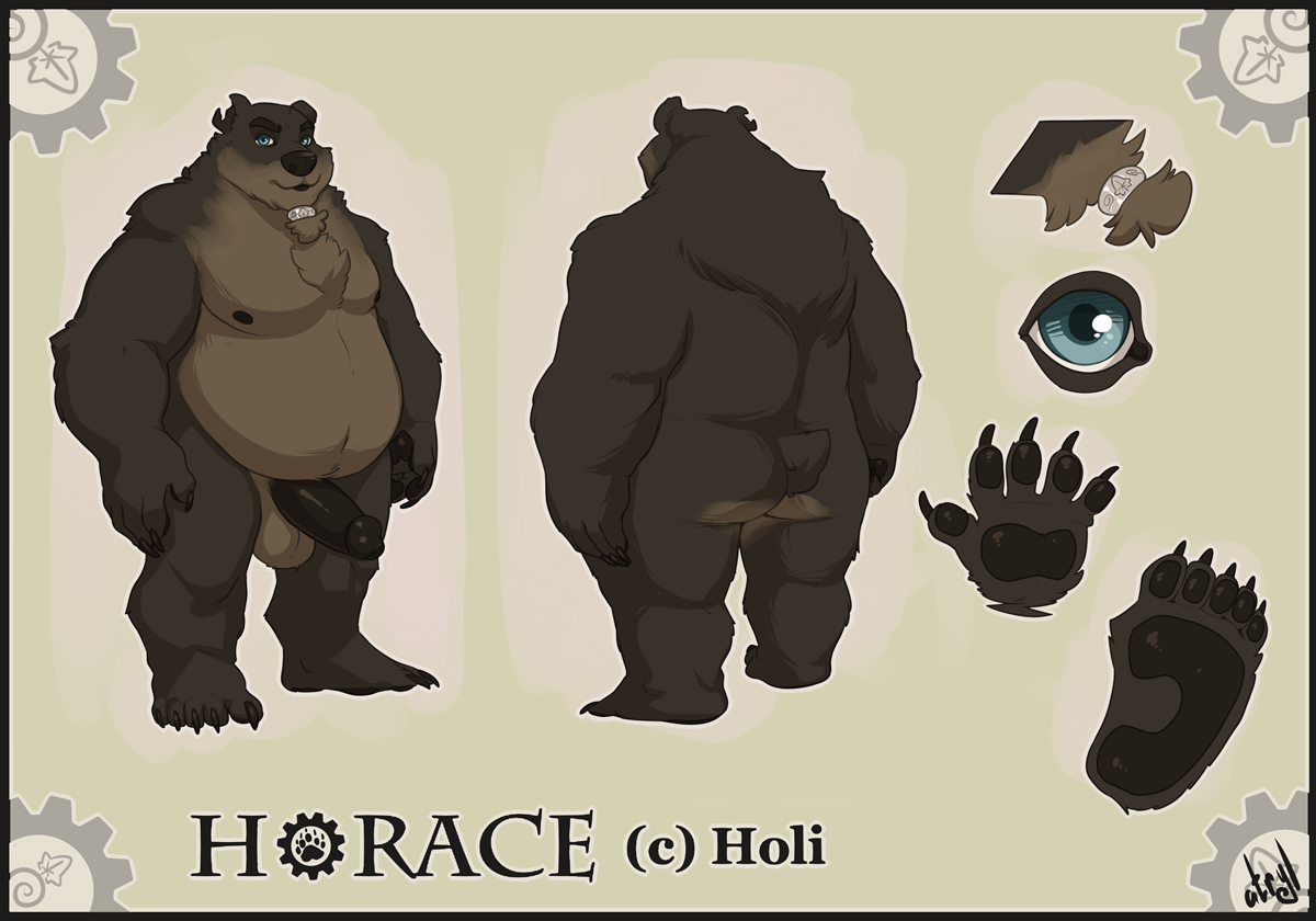 Horace Ref SheetCommission for SirHoli———I use PATREON as a tip jar and art