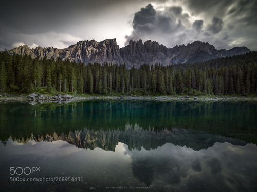 Lago di Carezza by Maxwell_rus