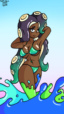 captaintaco2345:Marina from Splatoon 2 in