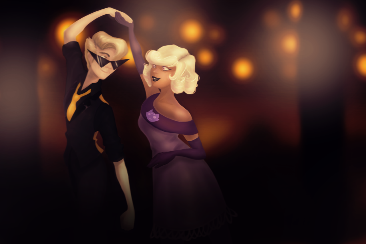 chbichee:  hey hey hey!!! I did four pieces for a Rosemarried Wedding Album fan project 