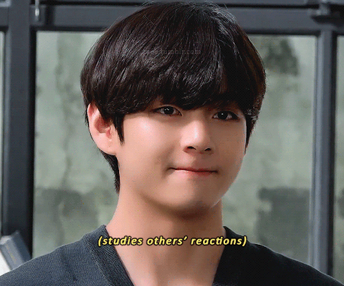 Tae Cutely Messing Up His Lines + Bonus: A Very Endeared Hyung Line:
