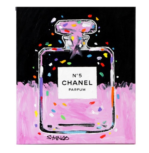 Purple Coco '' I Chanel I Famous Brands - danybeeart