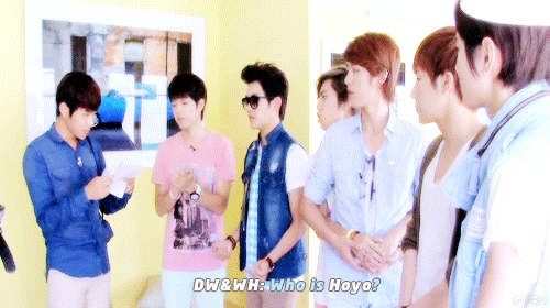 eteru:  Myungsoo pronounce Hoya’s name wrong ∑(￣□￣;) 