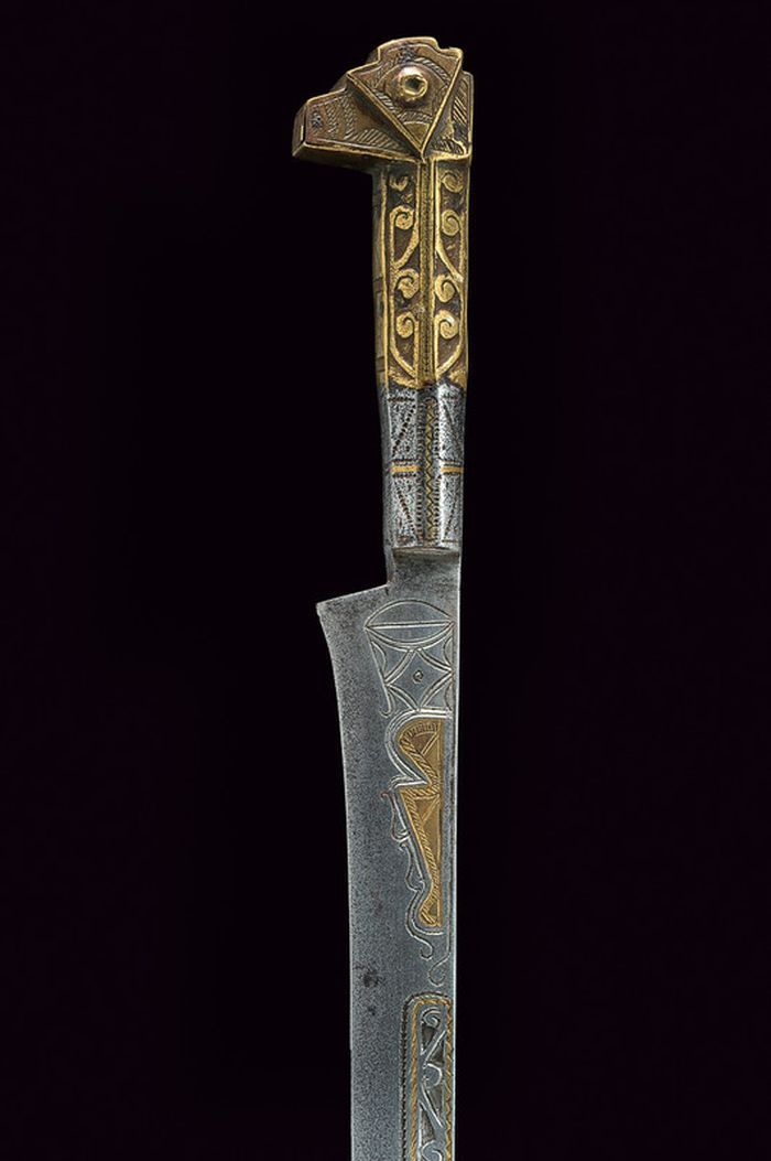 art-of-swords:  Flyssa Sword with Scabbard Dated: circa 1900 Place of Origin: Algeria