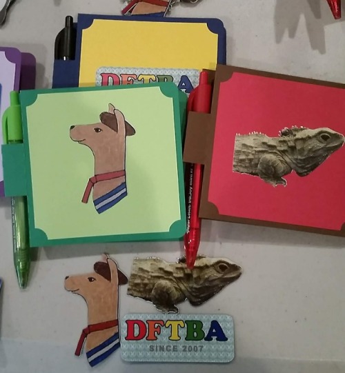 Thanks CraftyNerdMom and whimsicalnerd for these awesome sticky note pads! Visit projectforawesome.c