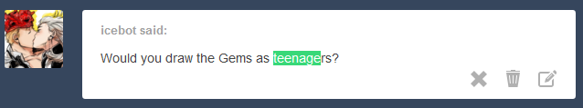 I wish I could remember what teenagers look like