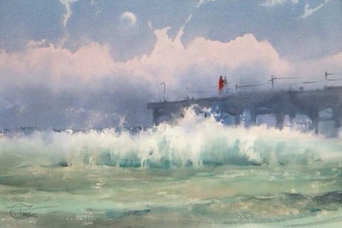 melodyandviolence:  watercolors by Sergey Temerev  