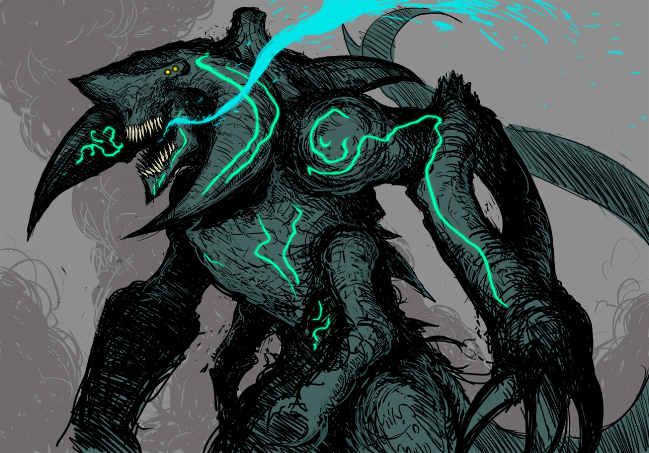 XIBALBA — -KAIJU BLUE- (TRIPLE EVENT) Scunner - Slightly...
