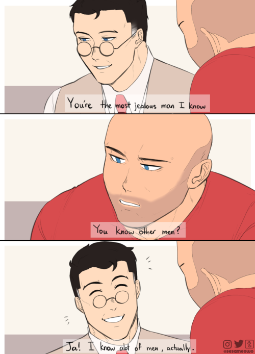 Medic Is Either Hella Oblivious Or Definitely Know What He's Doing