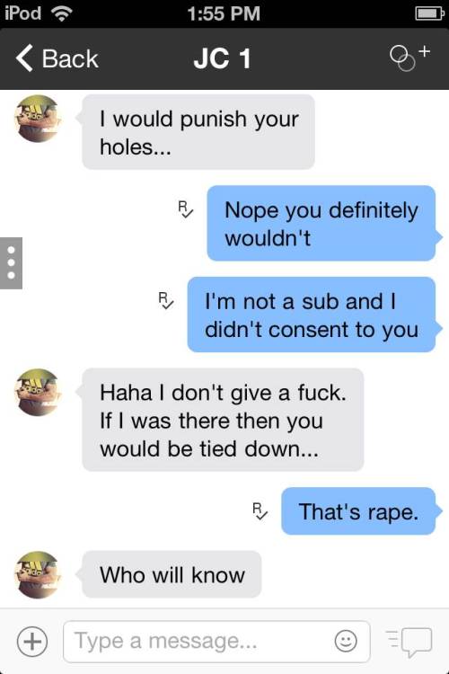 paleprettytoes:  jclategan, everyone. From Ohio. Mid 20s. BLOCK THIS RAPIST IMMEDIATELY