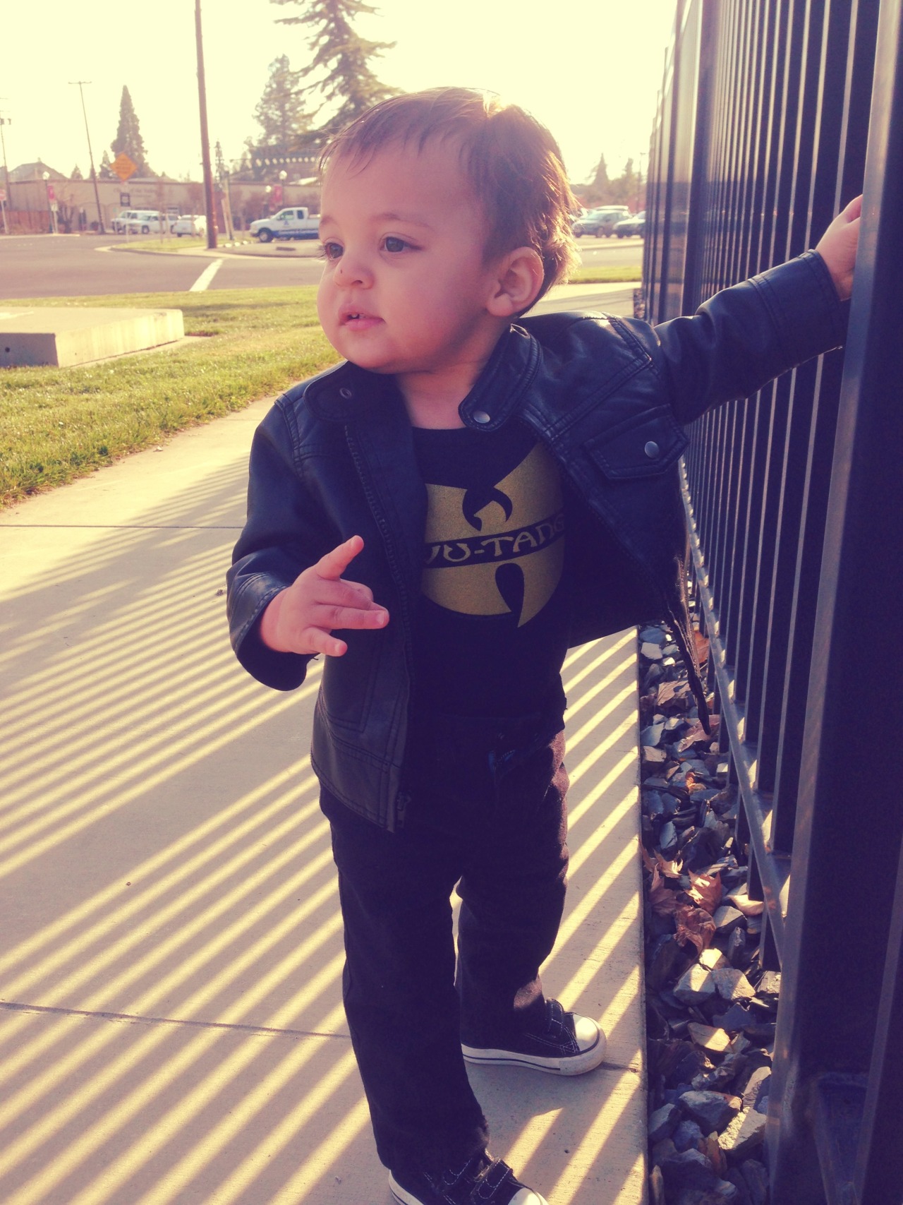 childrenwithswag:  Van on a walk 