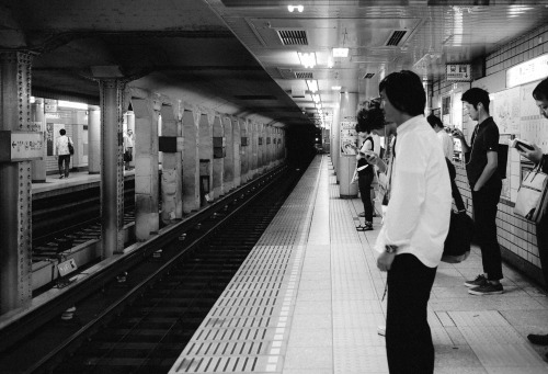 Experimenting with Fuji instant film - Tokyo, Japan.