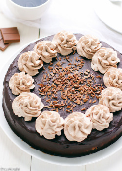 sweetoothgirl:   Triple Chocolate Cheesecake