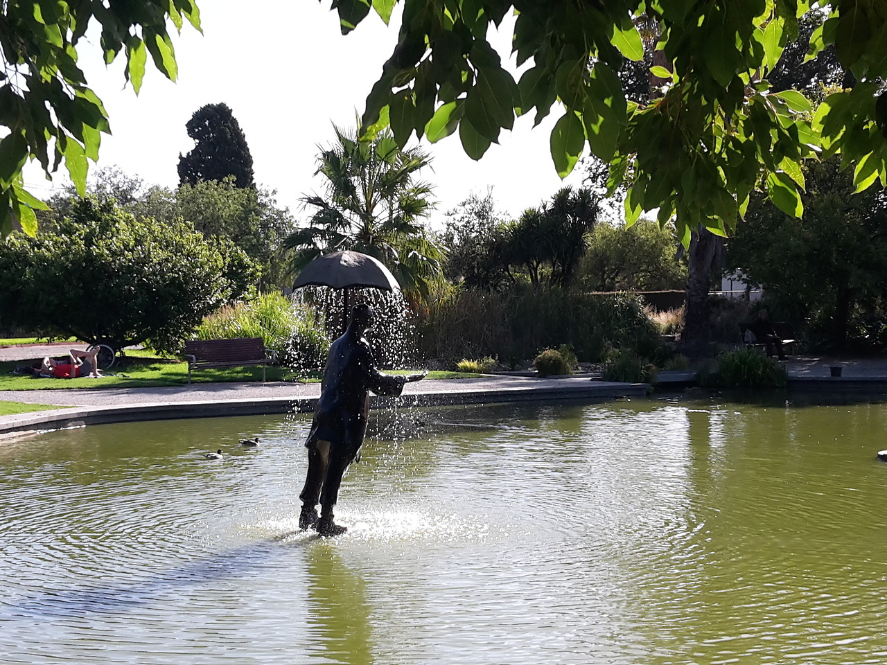 St Kilda Botanical Gardens  No cyclone here today! 