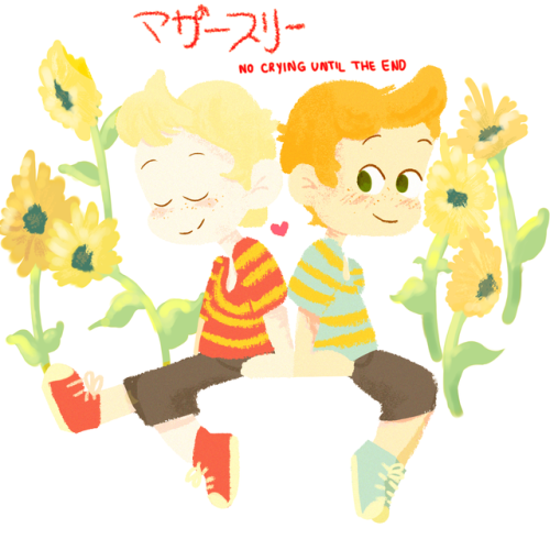 pepperandpencil:happy 11th anniversary, mother 3!! shine on one dear child, one so very small, 