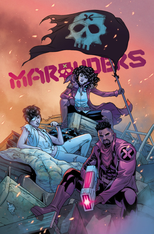 MARAUDERS #19 cover! ✖️‍☠️ Drawn by me, colored by Matt Wilson!