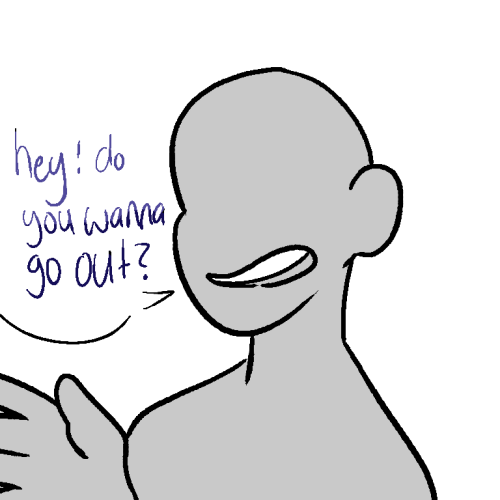 [Image Description: A Three Panel Comic. The First Panel Had A Person With No Eyes, Nose Or Clothes With