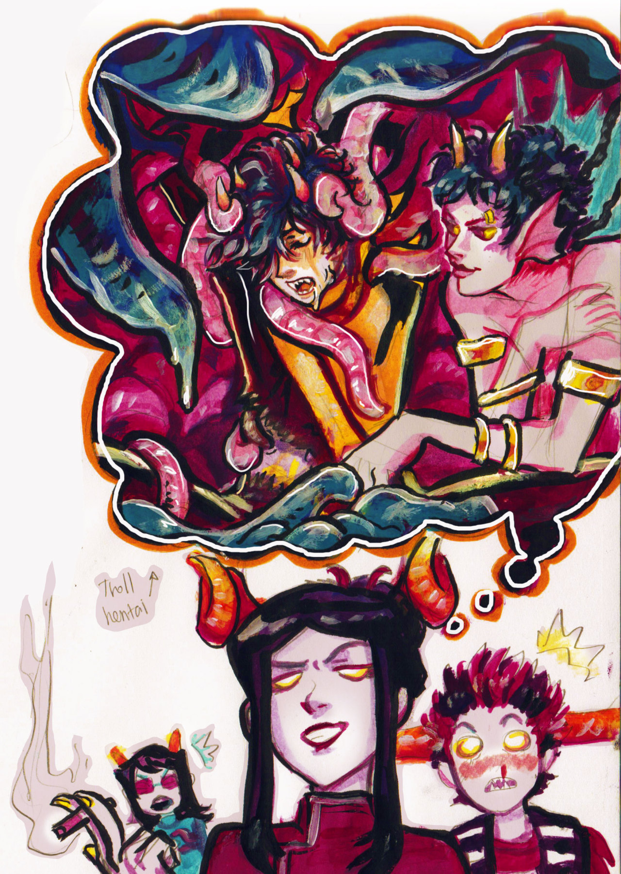 deleiteazul:Damara’s version of what happened in Alternia??