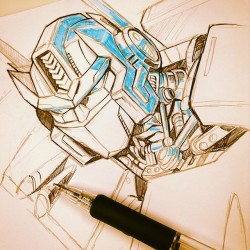 ai-img:  #optimus #transformers インスタグラムからのシェアテスト(^o^)