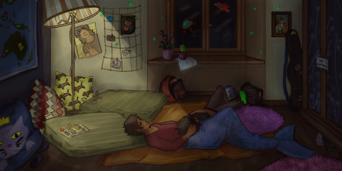 I’d have a really long list of headcanons for this thing but let’s just say that Lance’s old room is