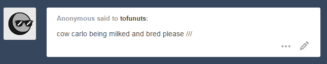 tofunutsyo:  it’s milking day; hope the minotaur is feeling merciful!Send More