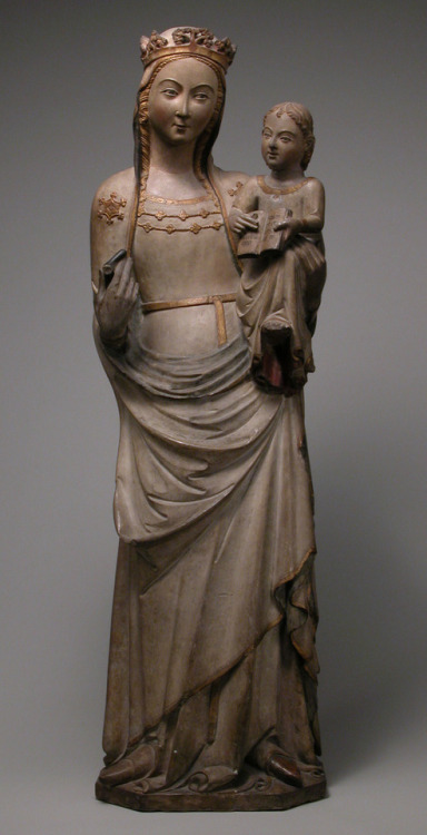 Virgin and child statue by Guillem Seguer, c. 1325–50