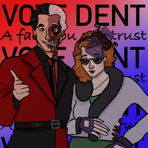 Ms Terry And Her BFF Harvey Dent