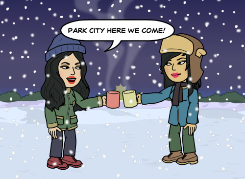 Abbie Wishes Nancy Non-denominational Wintertime Cheers.