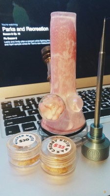 stuckonthehighhhlife:  merrlmaidpussy:  Christina Cody mini tube x crumble x Parks &amp; Rec. Goodmorning!   this is so prettyyy