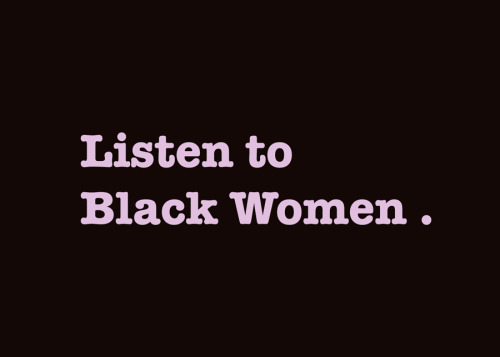 Black Women aren&rsquo;t here to save everyone from their own mistakes or shortcomings, we&r