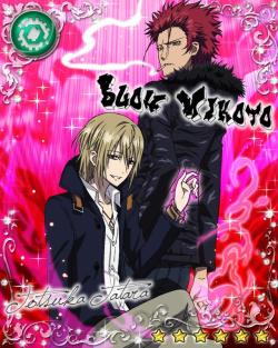 k-the-lost-king:  Suoh Mikoto &amp; Totsuka Tatara - SSR