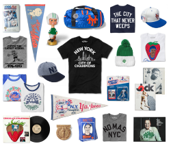 COP YOU SOME | &ldquo;NY City of Championship&rdquo; Collection by No Mas Paying tribute to the city that never weeps with a collection of new vintage objects—shirts, vinyls, pennants, posters, hats, and VHS tapes. Cop here.  