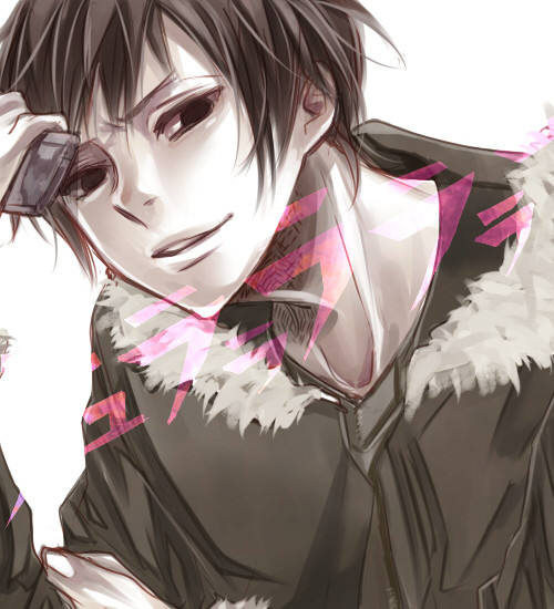 bluehairedmullet:  折原 臨也 | 鷲名Please do not remove source