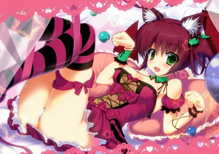 nekogurl21:  Meow lets play!!!! 