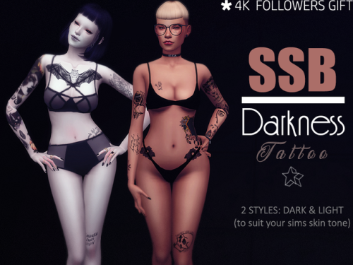 Thank you for the love guys, to show my appreciation here is a 4K FOLLOWERS GIFT TATTOO DUMP!DARKNES