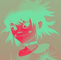 gorillaznorthamerica:  Noodle - via Jamie Hewlett (August 2016)