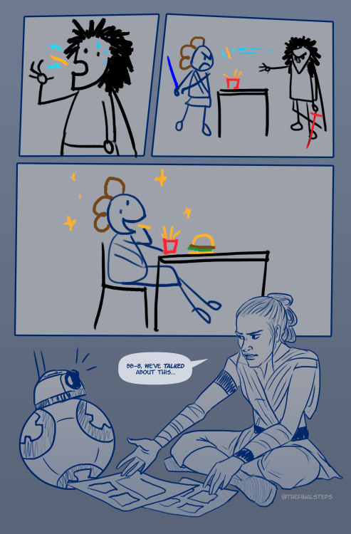 SCRIBB-8LES Side Episode 3 “Yes, I know Poe thinks it’s hilarious. That’s why I as