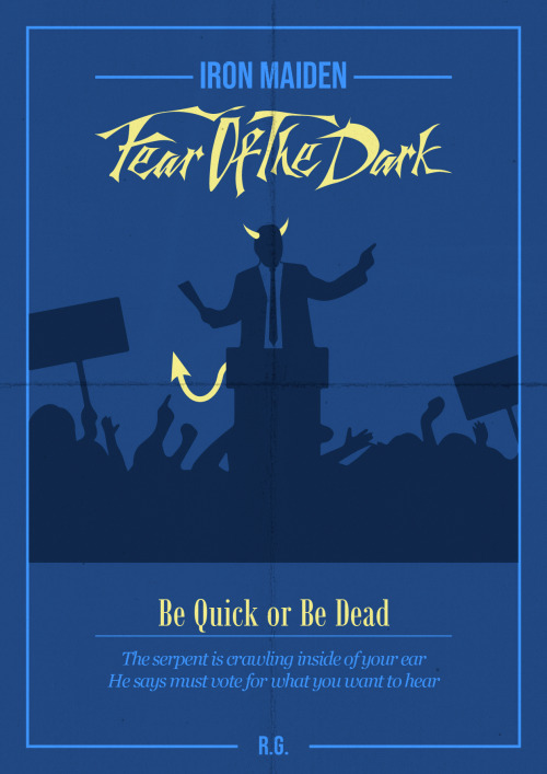 Minimalism + Iron Maiden - “Fear of the Dark”