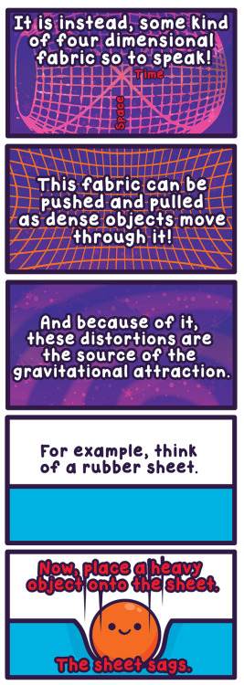 cosmicfunnies: Bonus comic! Yahoo! Einstein was right again! :D We now have our first detection of g