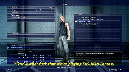 sangorox:  I don’t give a damn about stats.