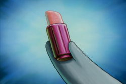 shay-gnar:  softpinkplush:  jsblog15:  spongebobfreezeframes:  “This is TOTALLY coral!!”   Actually its Coral Blue number 5 semigloss lipstick  @shay-gnar  HA