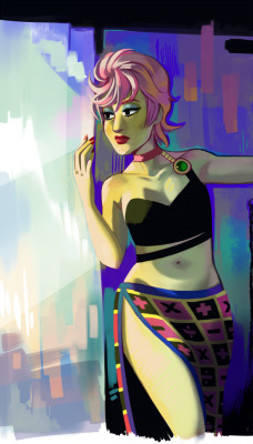 bastardfact:problemstudentpuddin:  I’m trying to clock under 3 hours on speedpaints. I wasn’t successful on this one, but ayyy it’s cool. It’ll happen sometime.  Nice job yo!  Really beautiful trish done by my friend!!!!!!!!!!!! Please look at