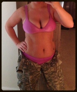 pawgwife69:  Borrowed these from a friend of mine (a little small) for all my military fans out there! Hope you like them, STAY SAFE!