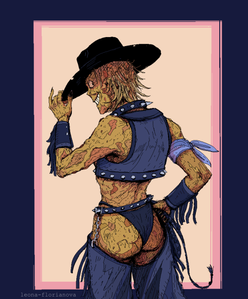  Beatrix Russell the…sexy ghoul cowboygirl